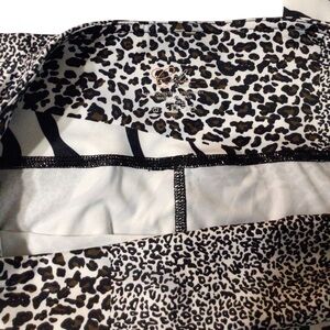 Cali Active Animal Print Leggings Women’s Large High Waist Stretch Yoga Pants